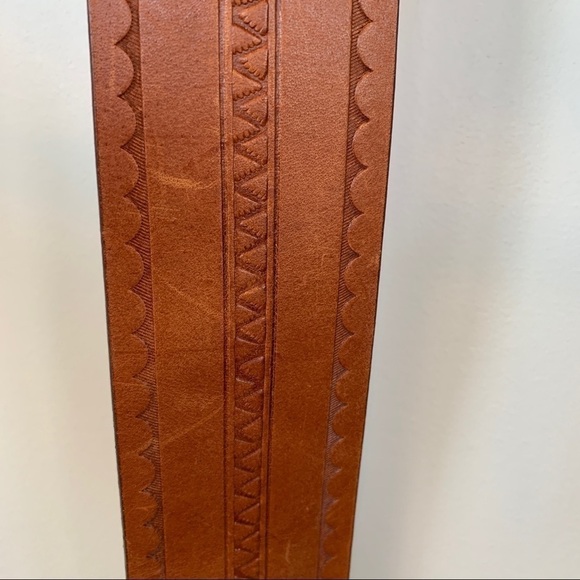 Gōn Genuine Leather Belt 34” Long - Picture 3 of 9